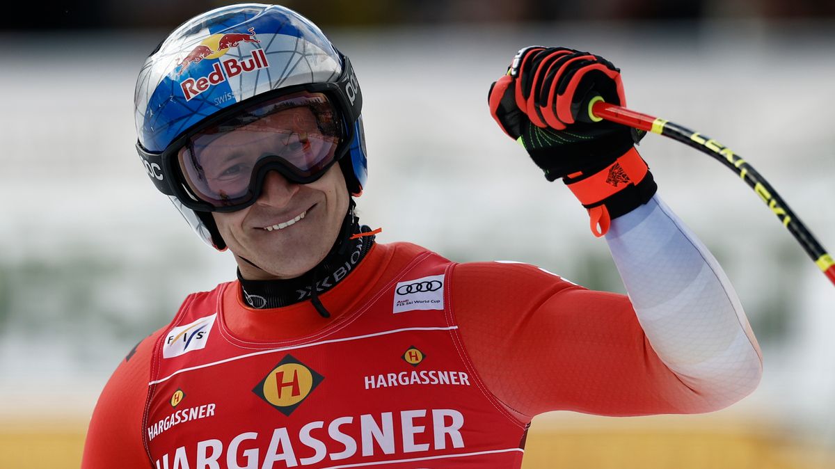 Odermatt vyhrál sjezd ve Val Gardeně a připsal si jubilejní triumf ve Světovém poháru. Zabystřan bodoval